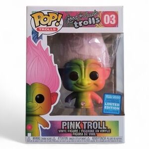 Funko Pop Good Luck Trolls Pink Troll 03